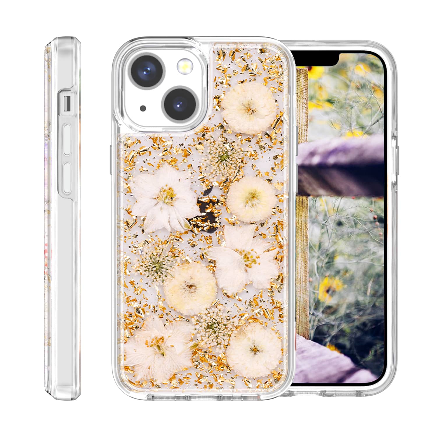 <strong>iPhone 13 mini 金花手機殼</strong>