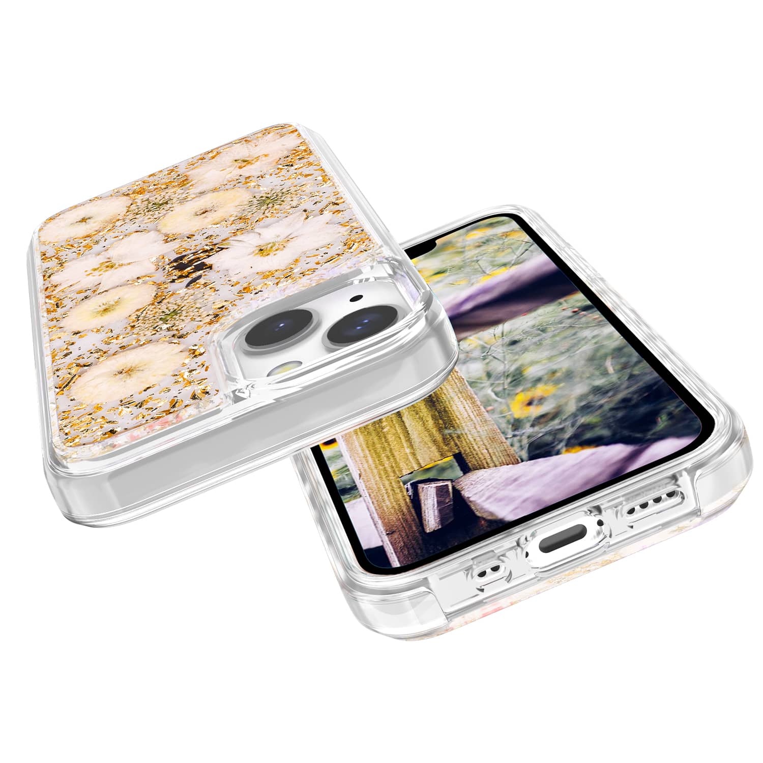 <strong>iPhone 13 mini 金花手機(jī)殼</strong>