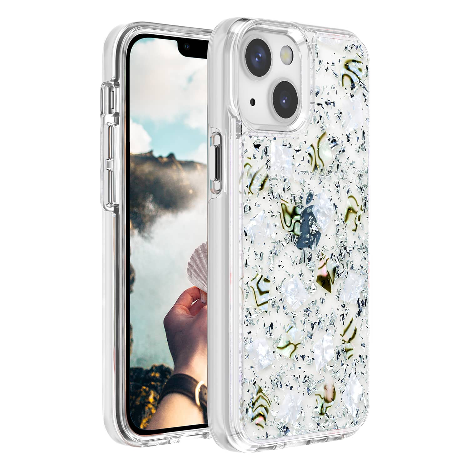 <strong>iPhone 13 mini 銀貝手機(jī)殼</strong>