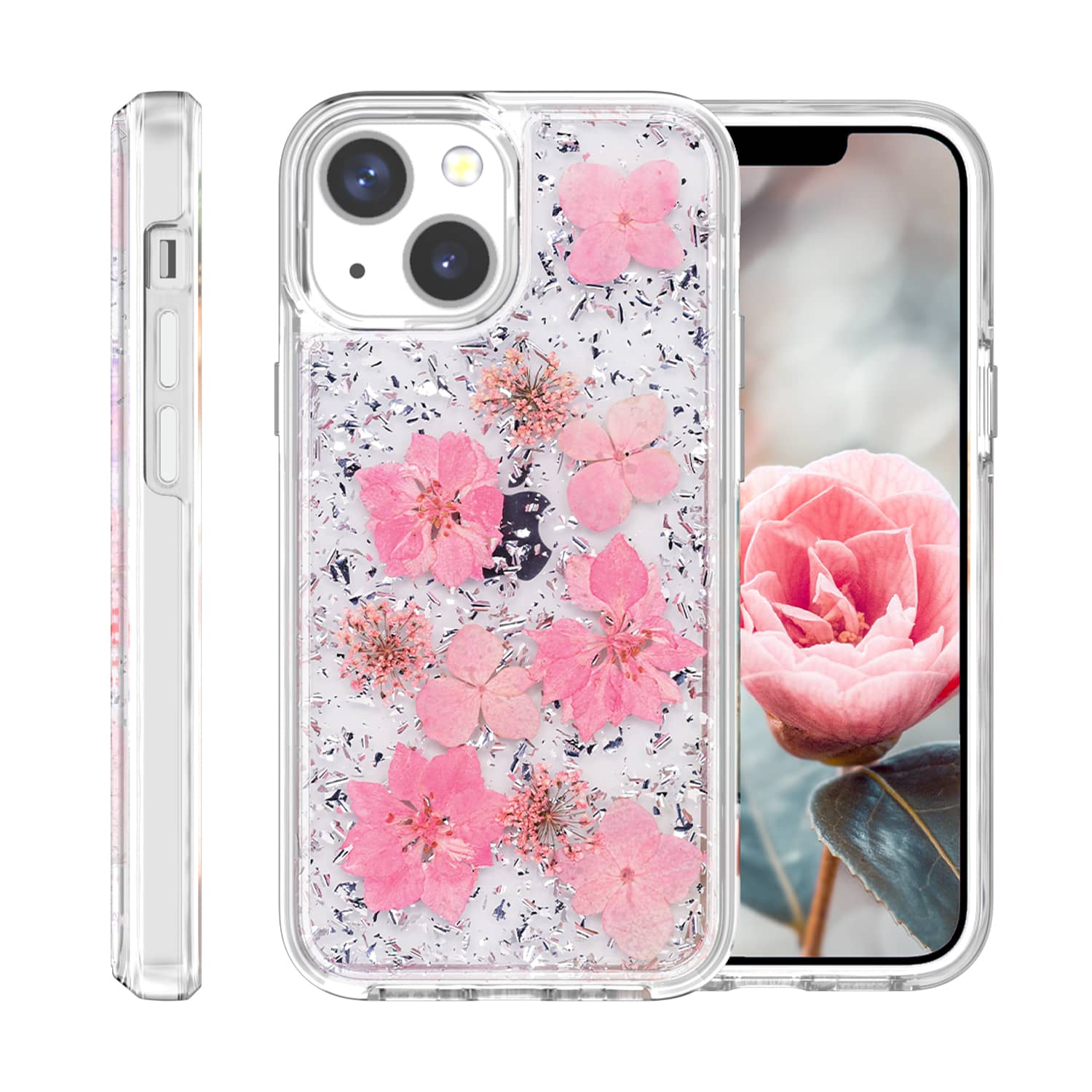 <strong>iPhone 13 mini 銀粉手機(jī)殼</strong>