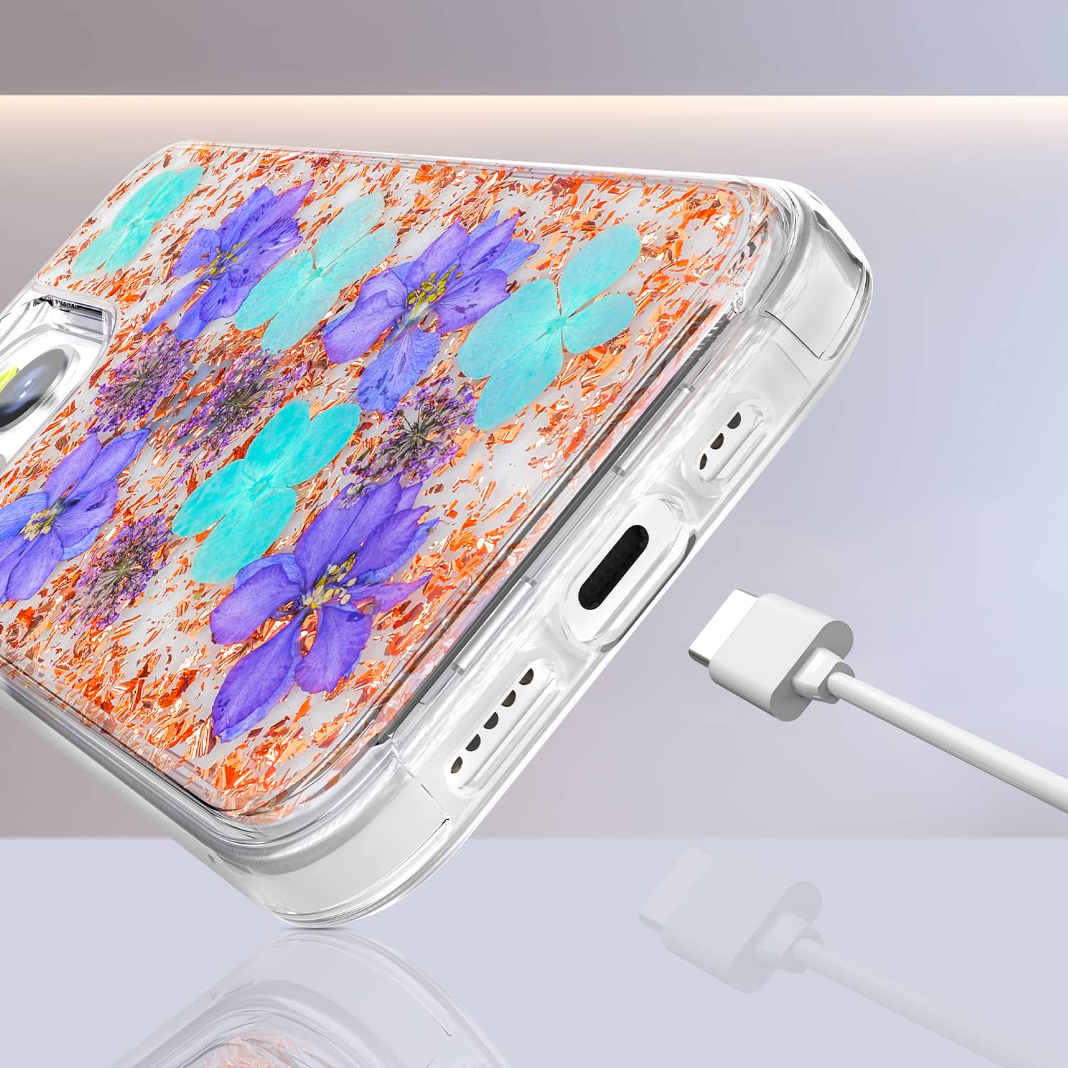 <strong>iPhone13 Pro max 金薄荷手機(jī)殼</strong>