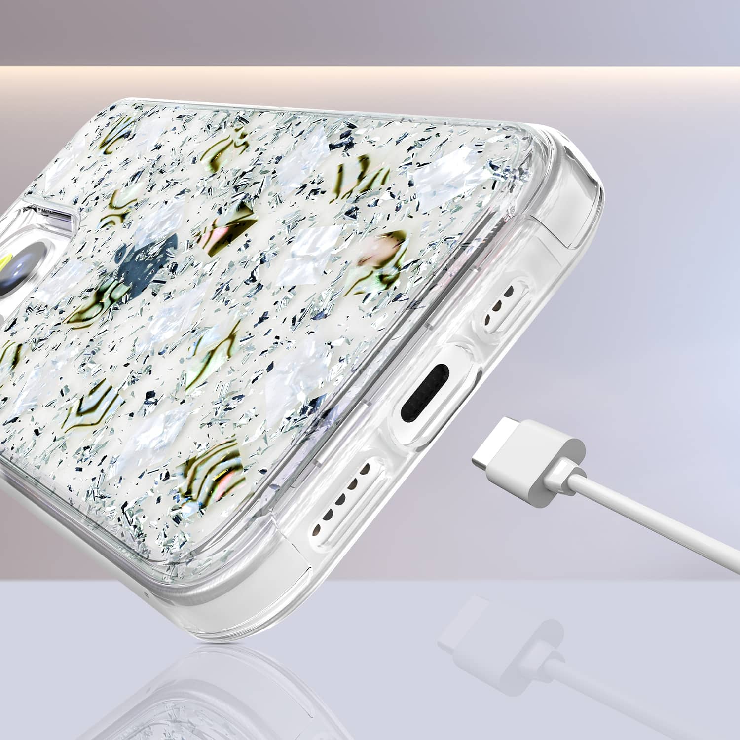 <strong>iPhone13 Pro max 銀貝手機殼</strong>