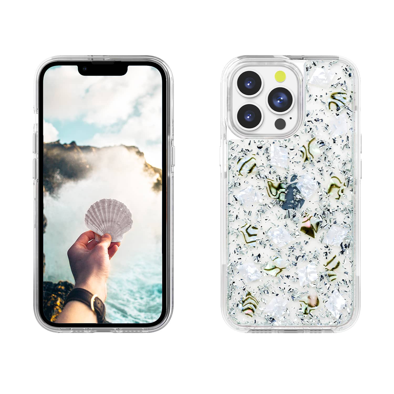 <strong>iPhone13 Pro 銀貝手機殼</strong>